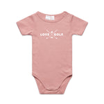 LOVE Golf Infant One-piece Rose
